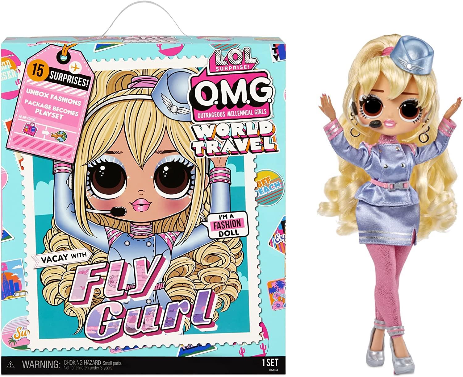 LOL Doll LOL Surprise OMG World Travel Fly Gurl Doll