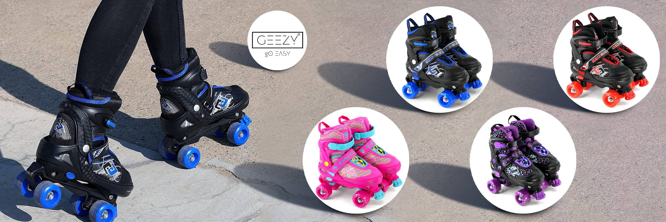 Roller Skates Banner - The Magic Toy Shop