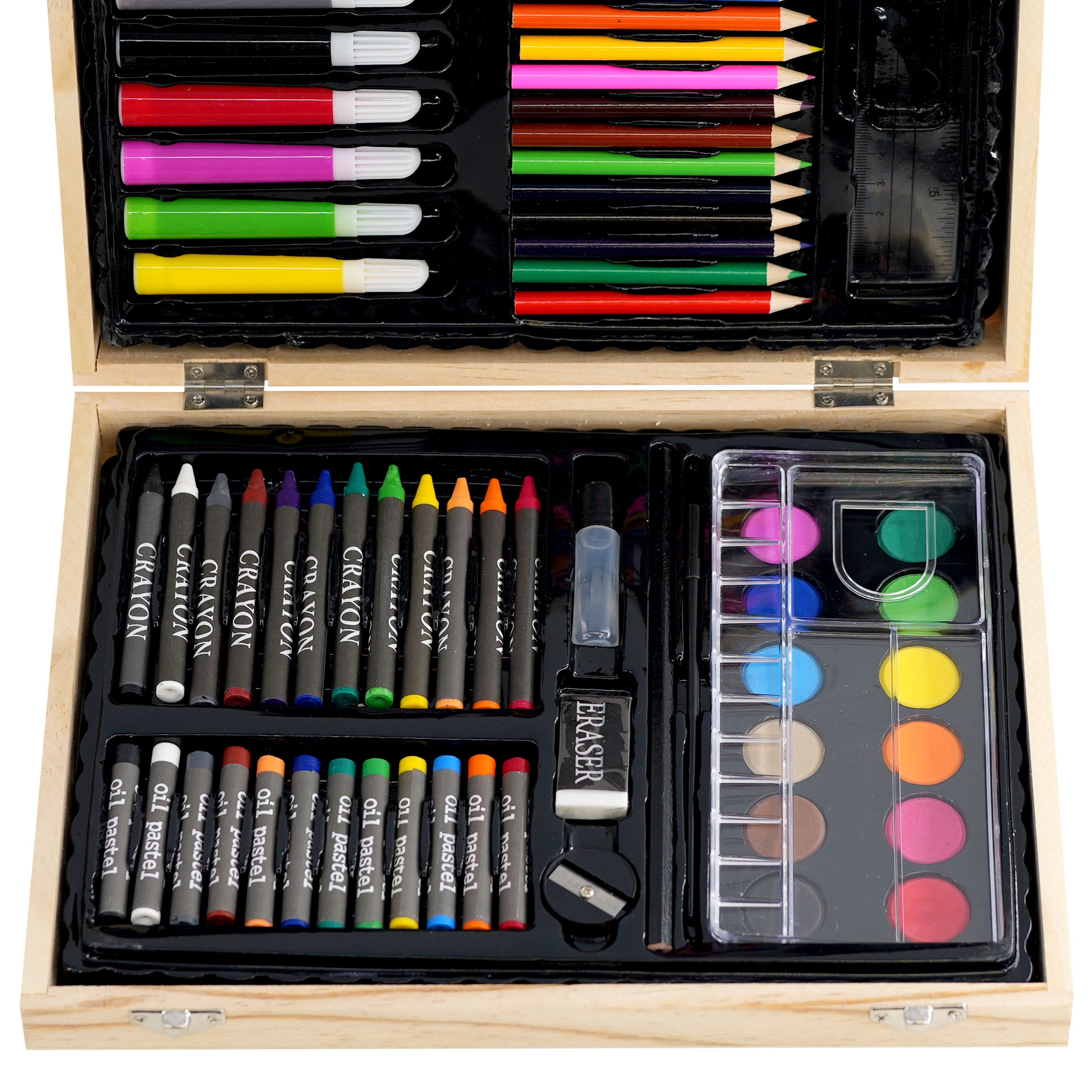 67 Pieces Art Set in a Wooden Case by The Magic Toy Shop