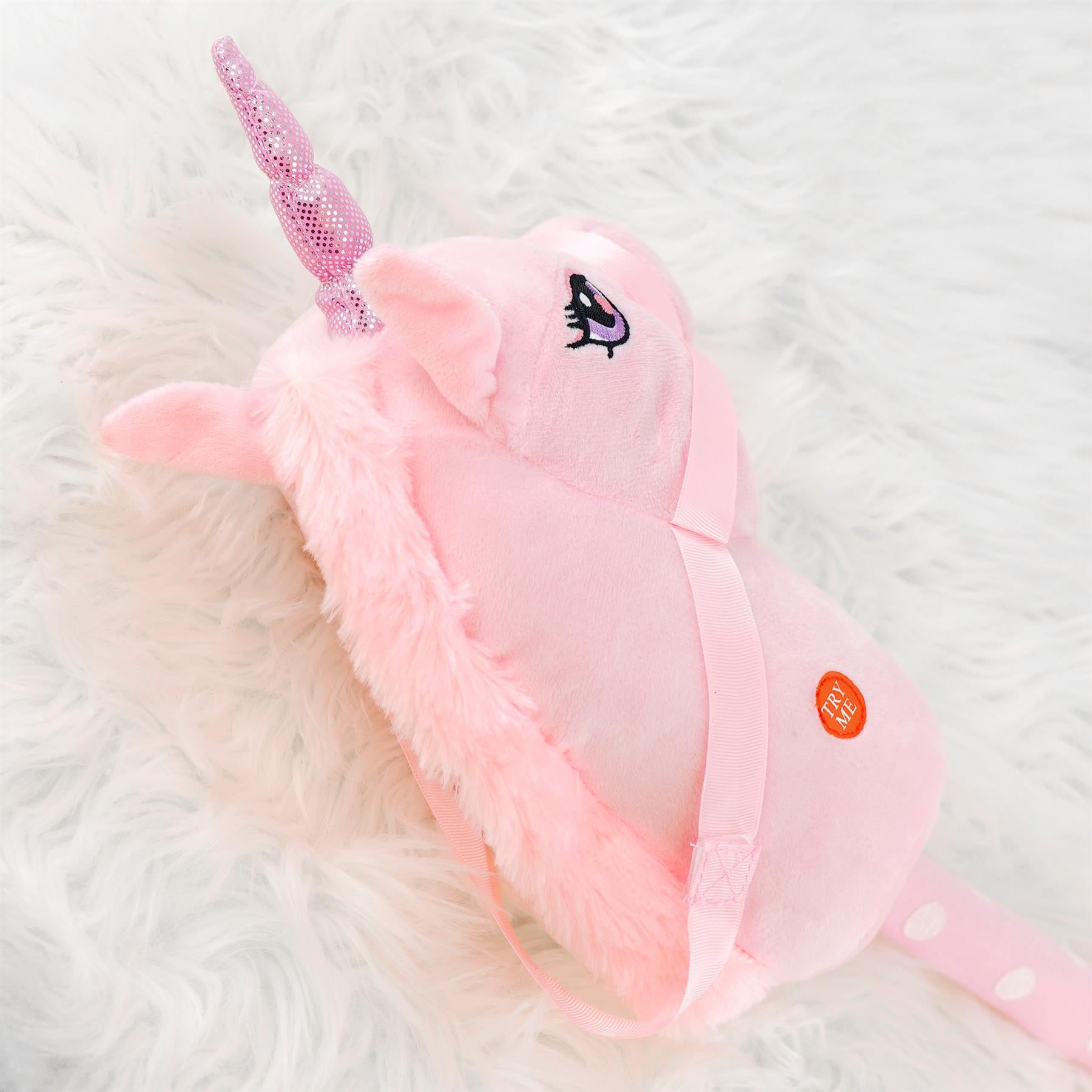 The Magic Toy Shop Hobby Horse Pink Hobby Horse