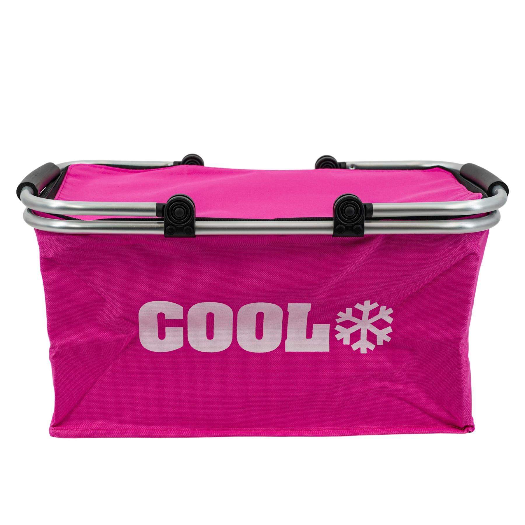 The Magic Toy Shop mealholder Pink Cooler Basket Bag