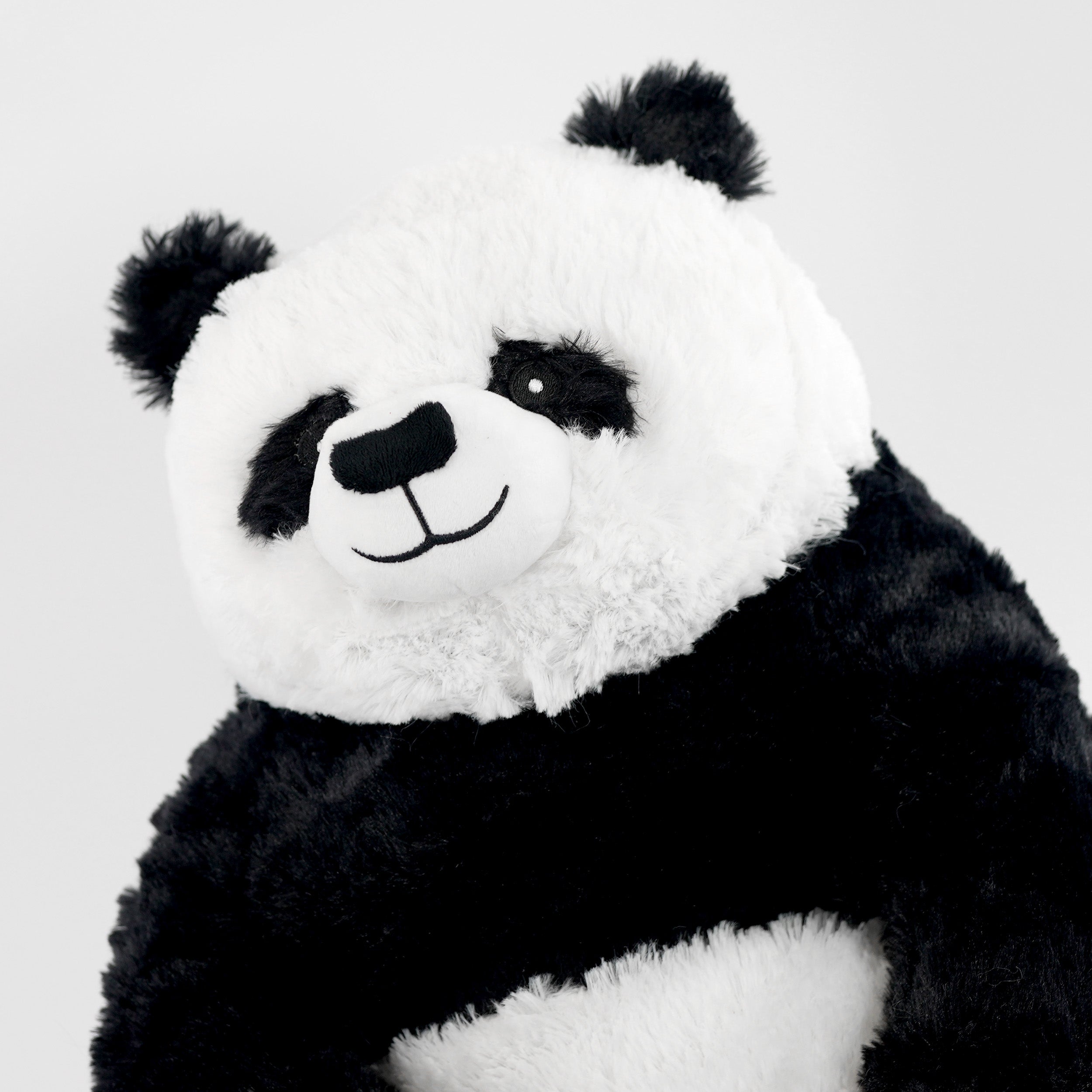 White and shop black teddy bear