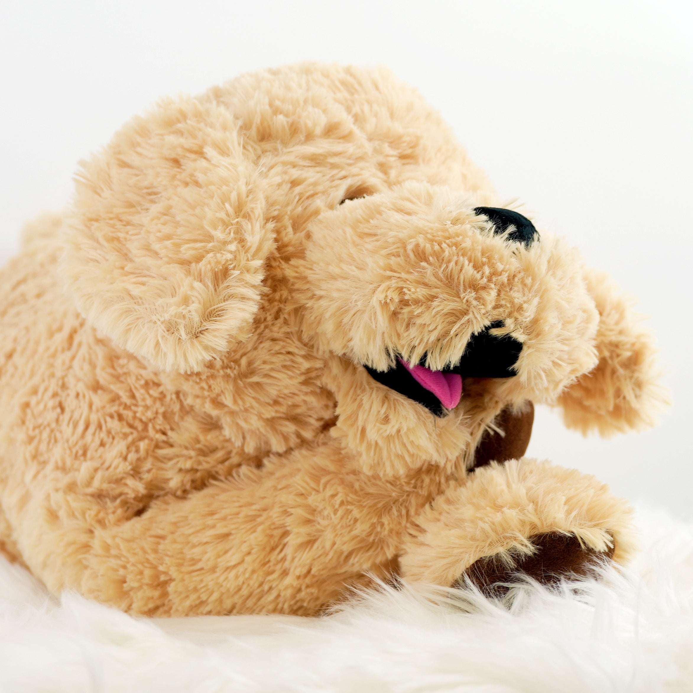 Large dog on sale soft toy