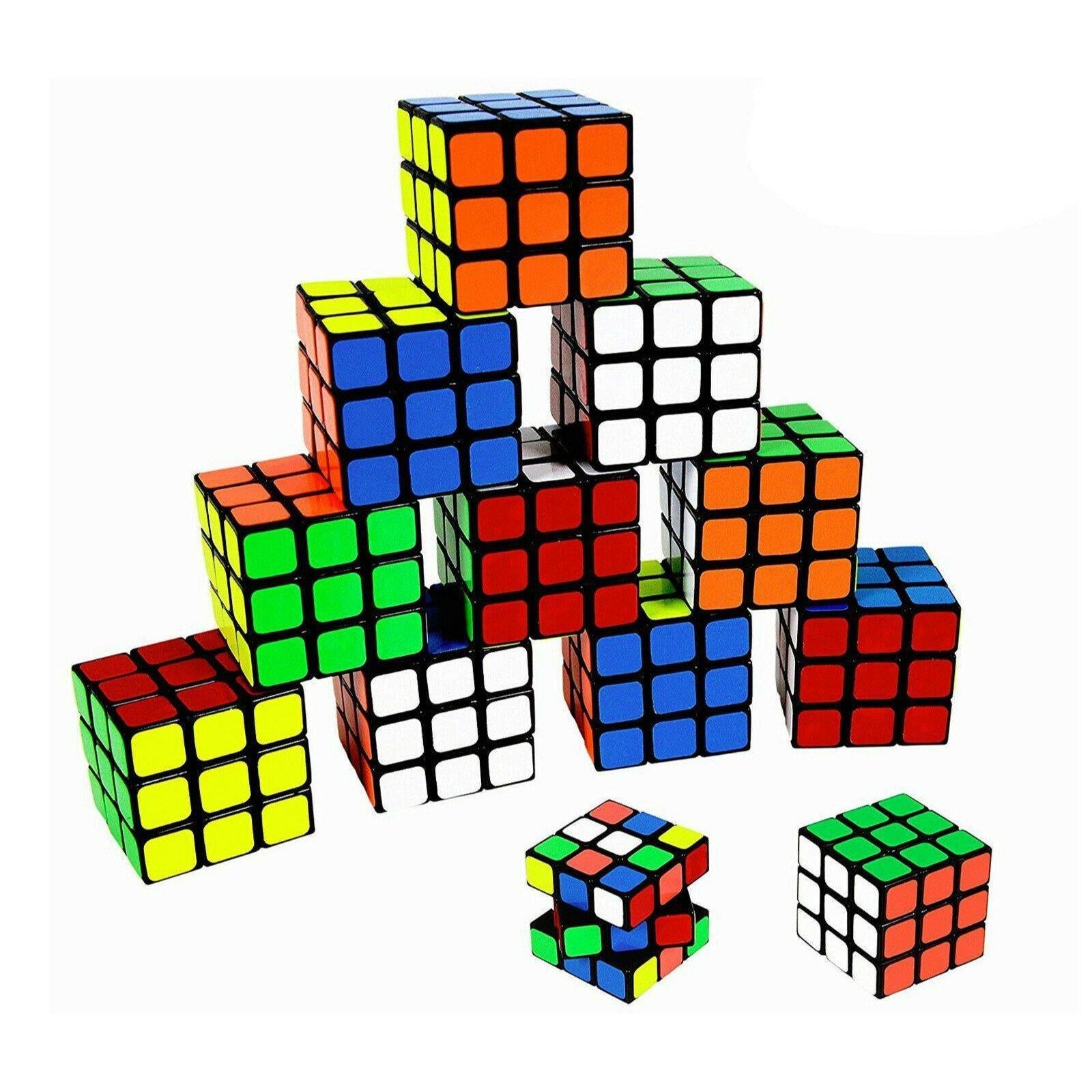 The Magic Toy Shop Stocking Filler Set of 12 Puzzle Cubes