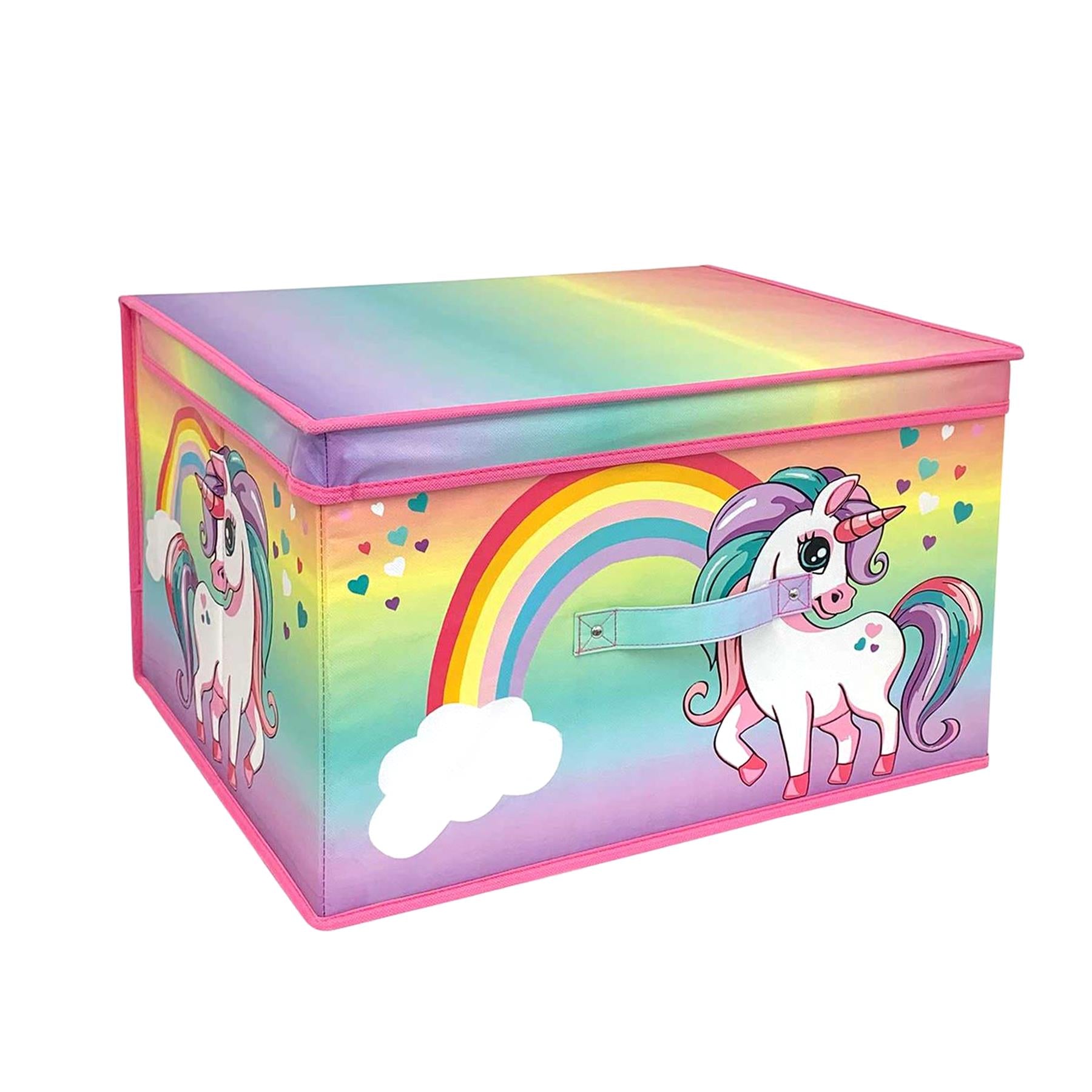 Rainbow Unicorn Storage Box by The Magic Toy ShopThe Magic Toy Shop