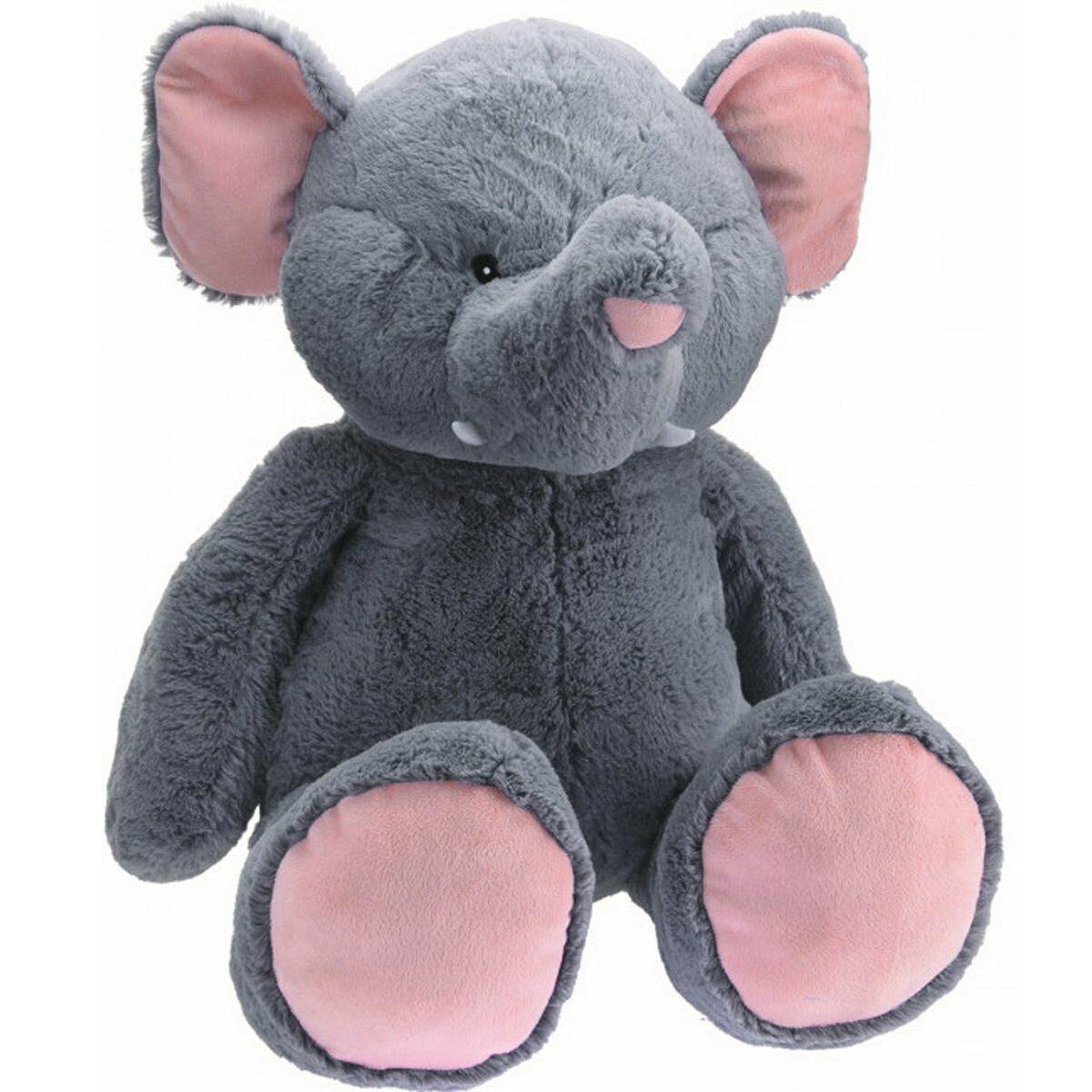 The Magic Toy Shop Toys and Games 40" Jumbo Elephant Soft Toy