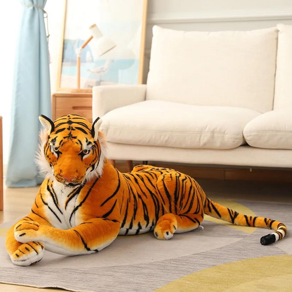 The Magic Toy Shop Toys and Games Large Bengal Tiger Soft Plush Toy