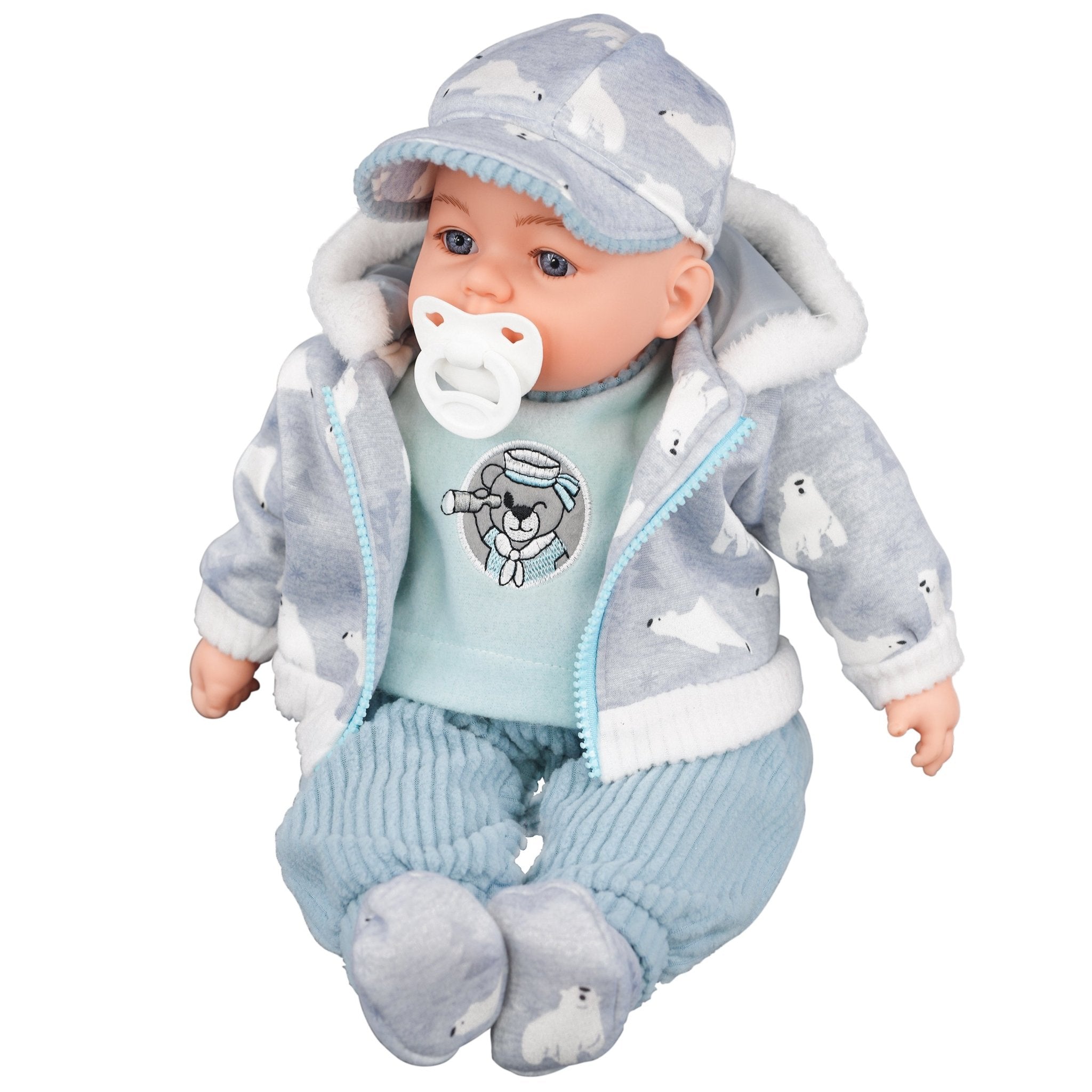 18" Soft Bodied Baby Doll Boys Toy BiBi Doll - The Magic Toy Shop