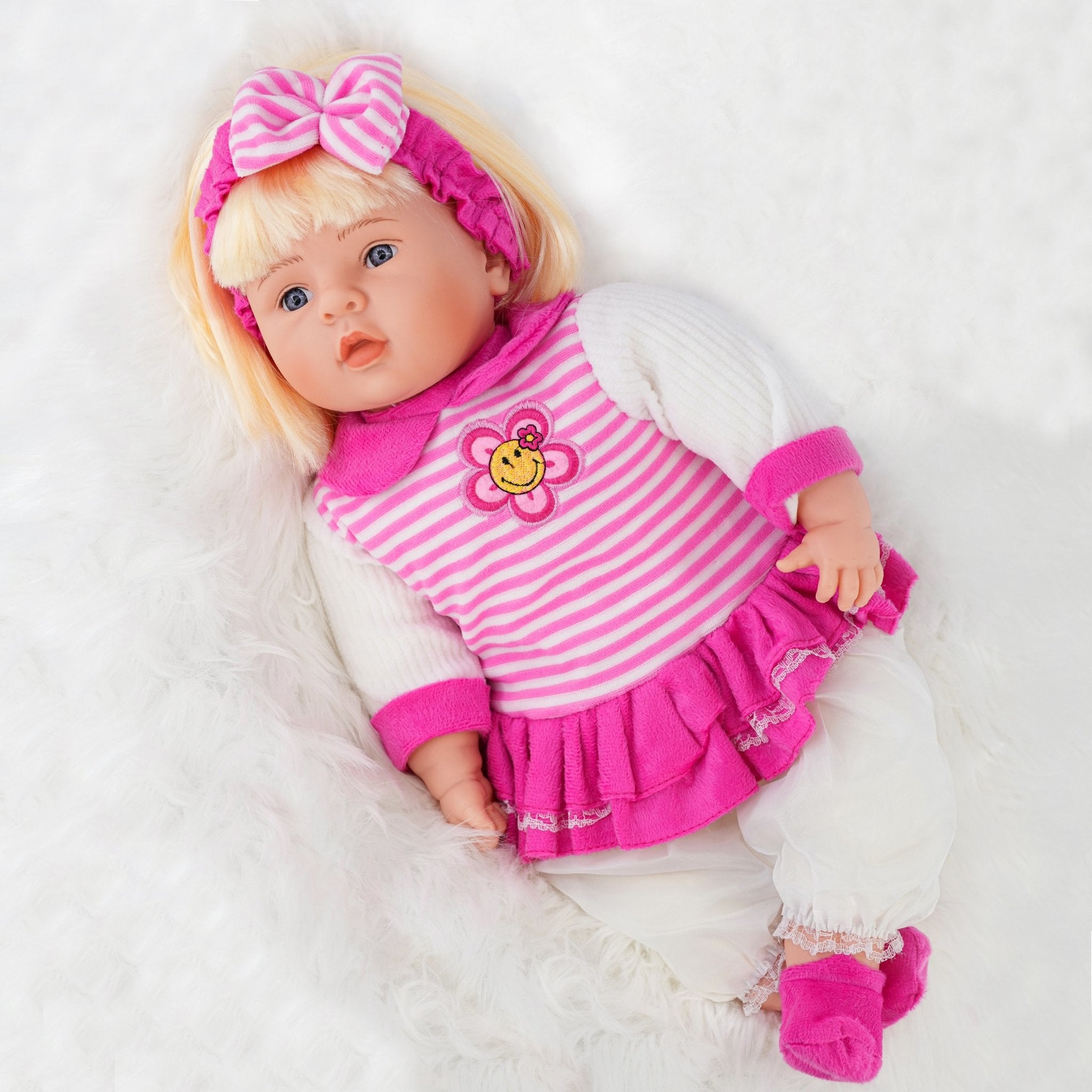 24" Chubby Face Baby Doll BiBi Doll - The Magic Toy Shop