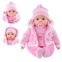 Baby Pink Bibi Baby Doll Toy With Dummy & Sounds BiBi Doll - The Magic Toy Shop