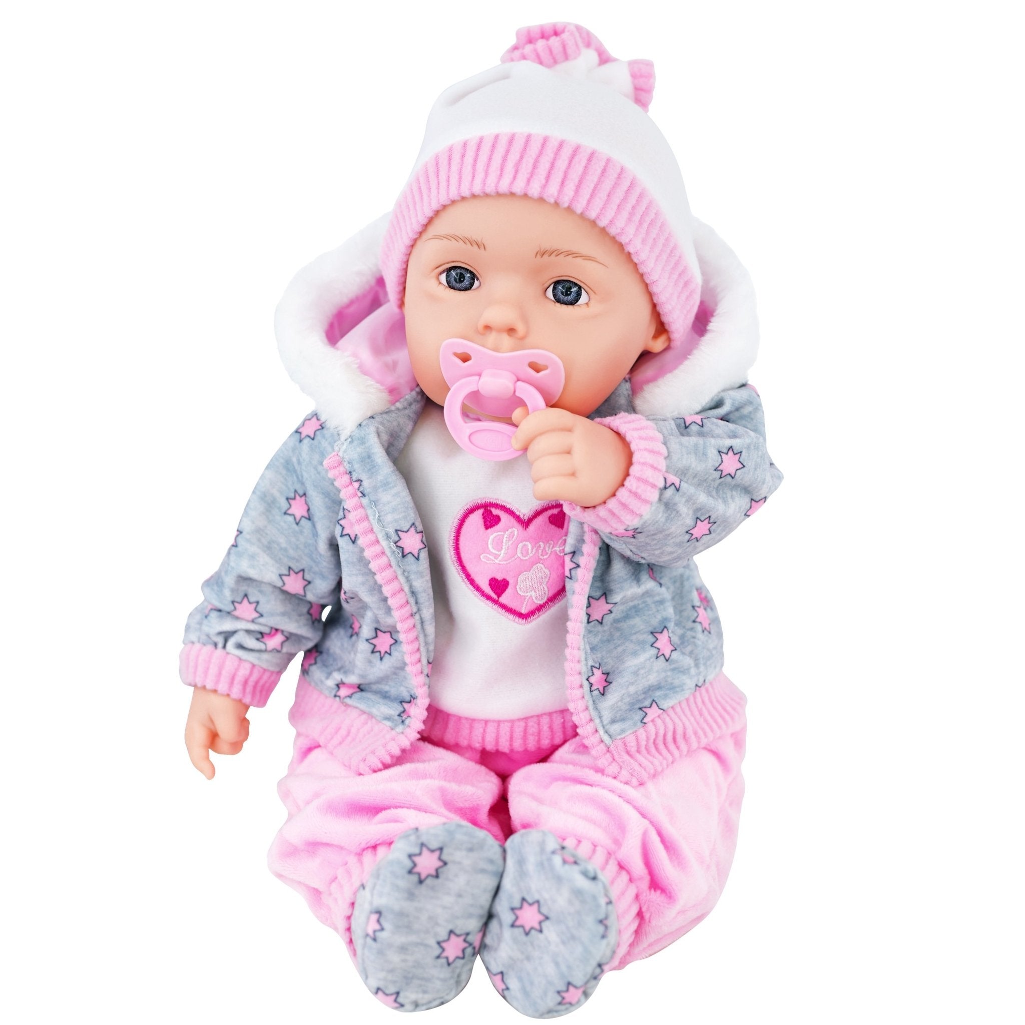 Pink Bibi Baby Doll + Extra Outfit BiBi Doll - The Magic Toy Shop