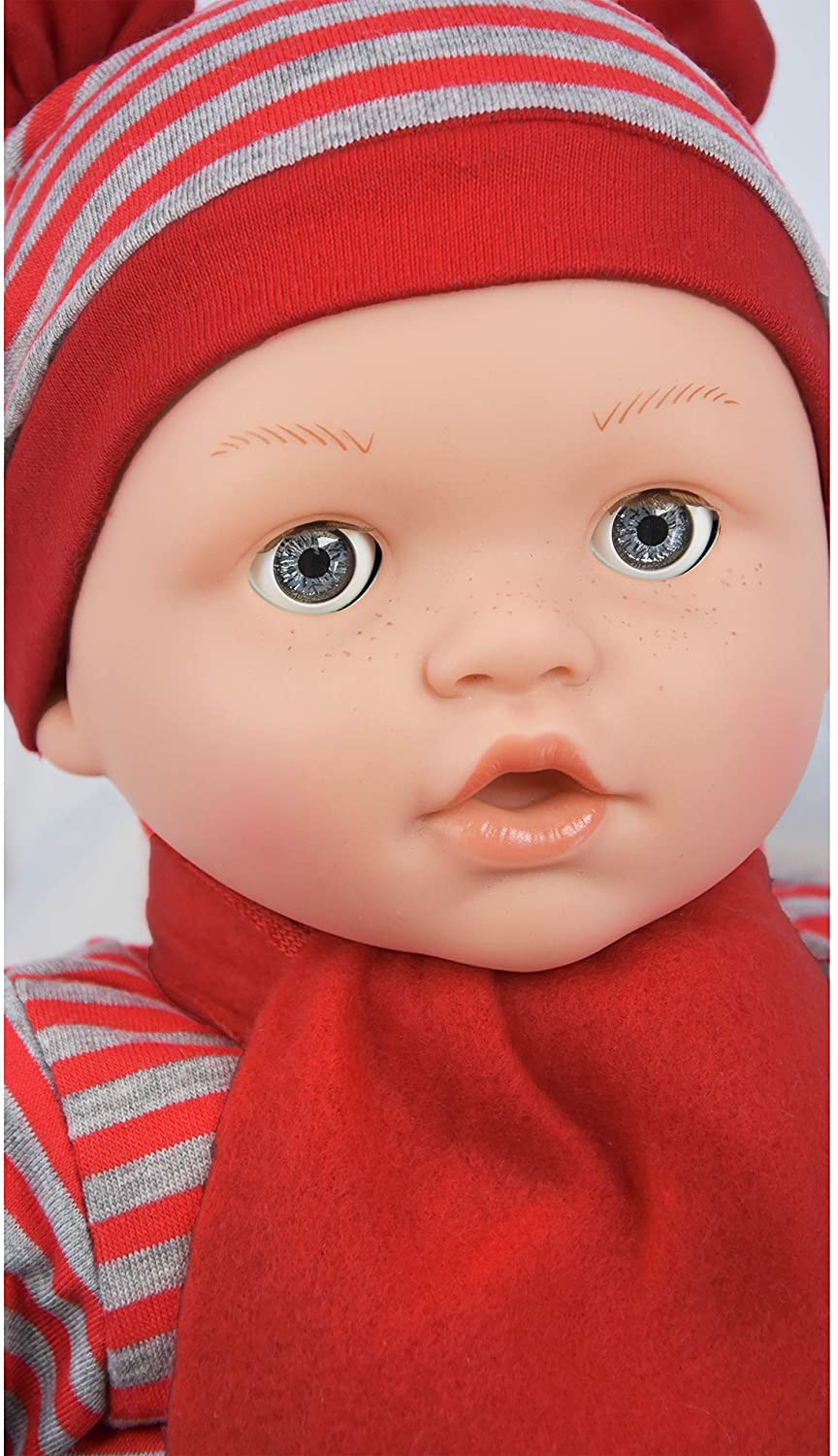 Sleeping Girl Dolls with Freckles, Sounds and Dummy BiBi Doll - The Magic Toy Shop