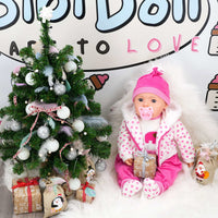 Spotty Coat Bibi Baby Doll Toy With Dummy & Sounds BiBi Doll - The Magic Toy Shop