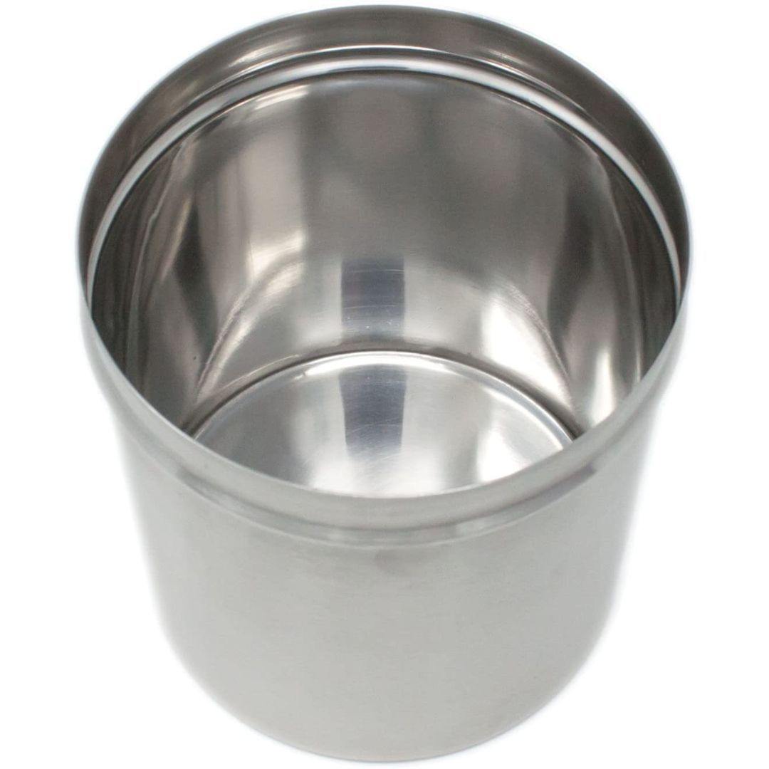 1.5 L Stainless Steel Mini Rubbish Bin GEEZY - The Magic Toy Shop