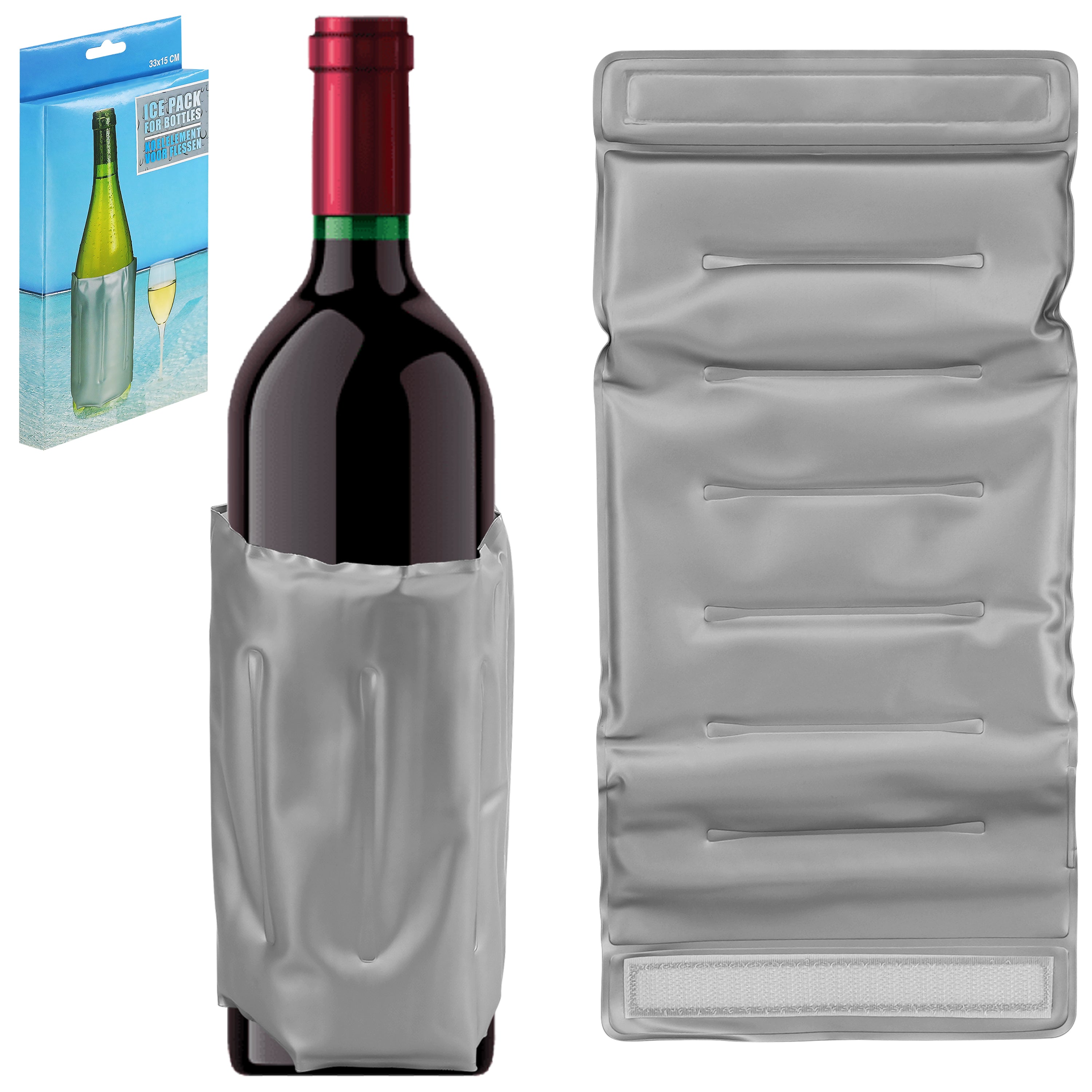 GEEZY Ice Bucket Ice Pack for Bottles