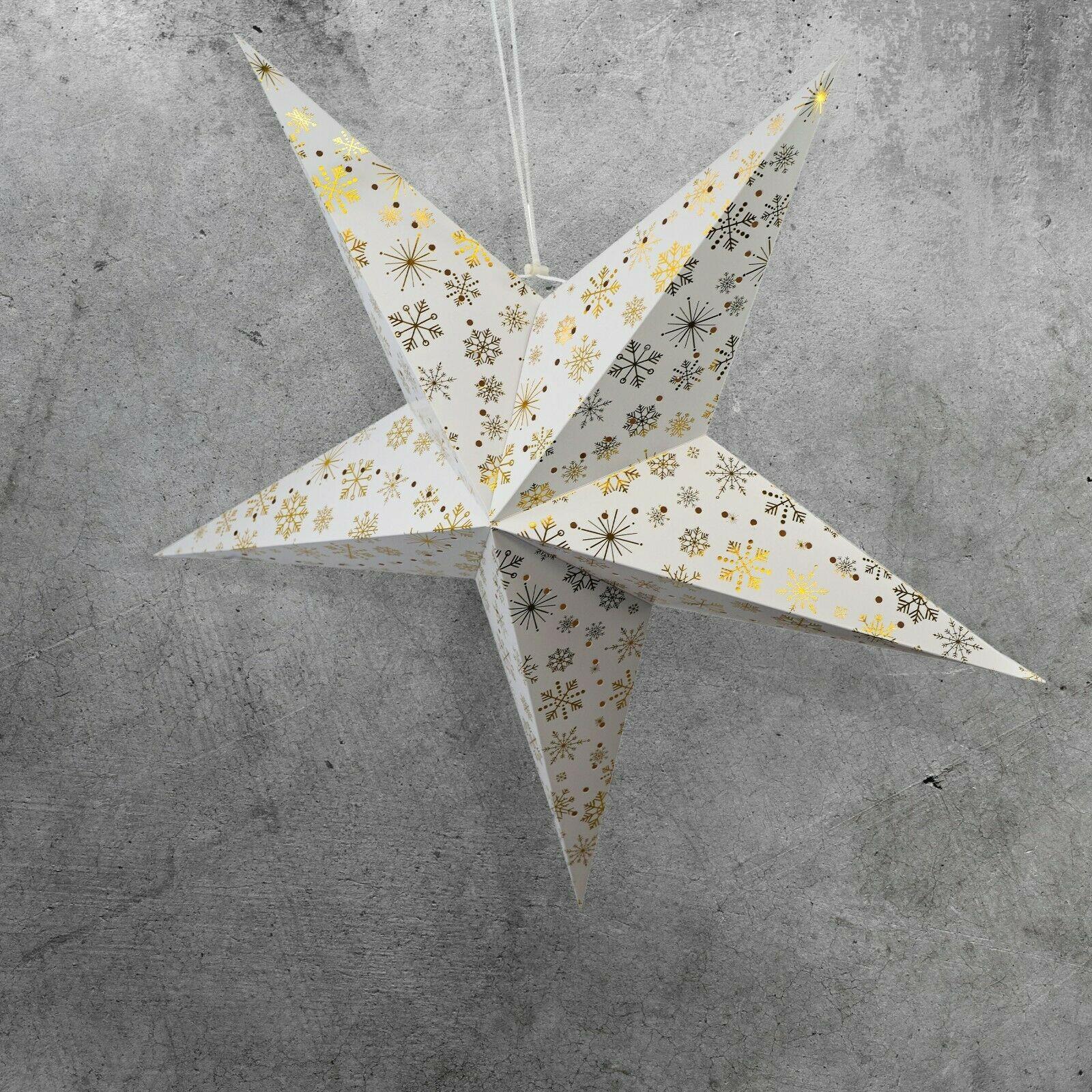 75 cm LED Hanging Paper Star Lantern GEEZY - The Magic Toy Shop