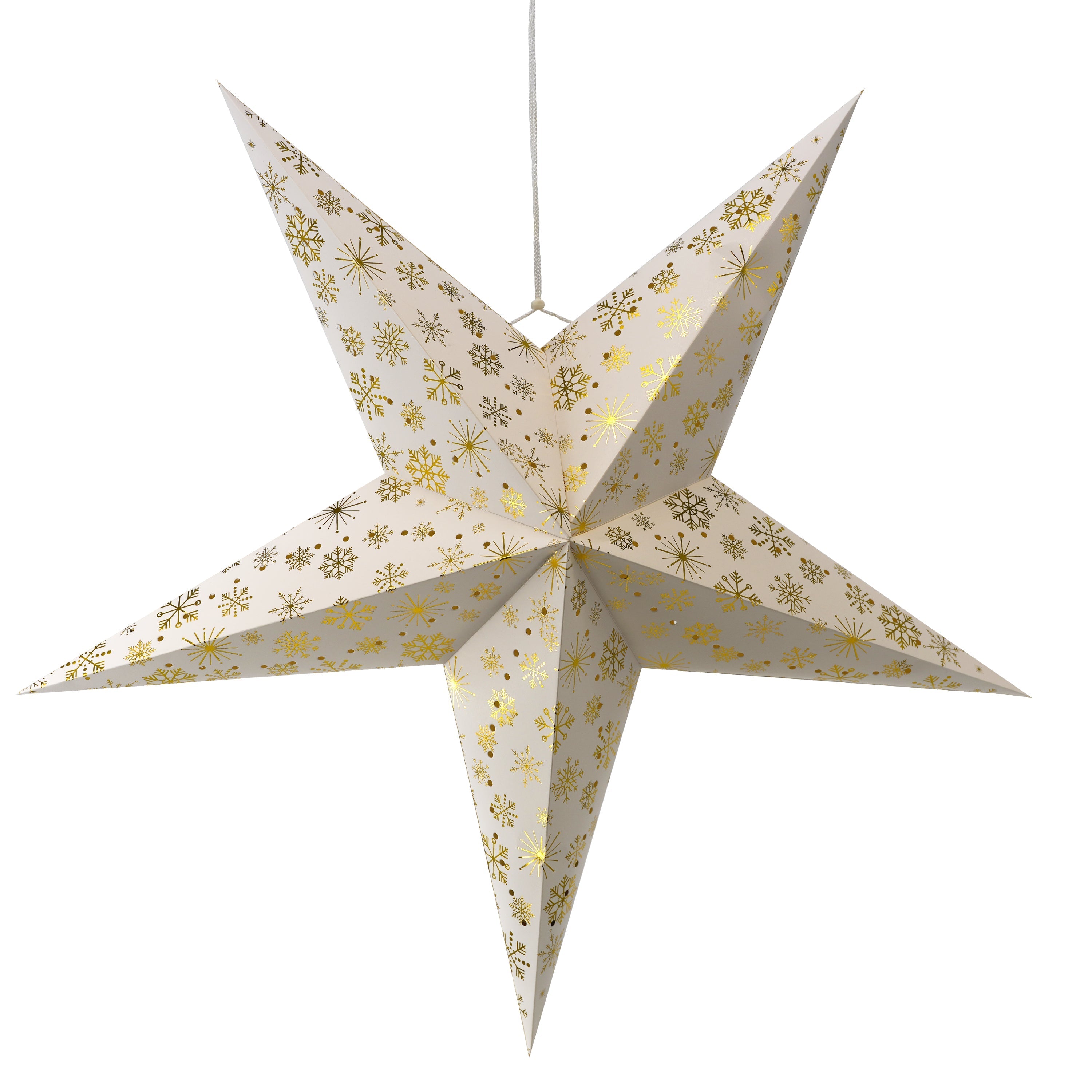 75 cm LED Hanging Paper Star Lantern GEEZY - The Magic Toy Shop