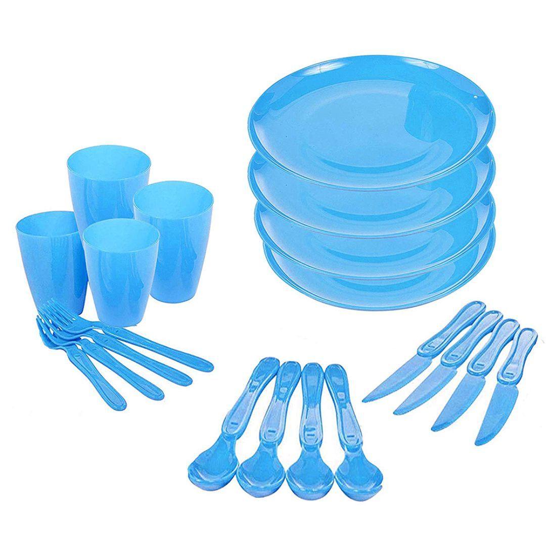 Large Picnic Set With Storage Box For Four - 21 Pieces GEEZY - The Magic Toy Shop