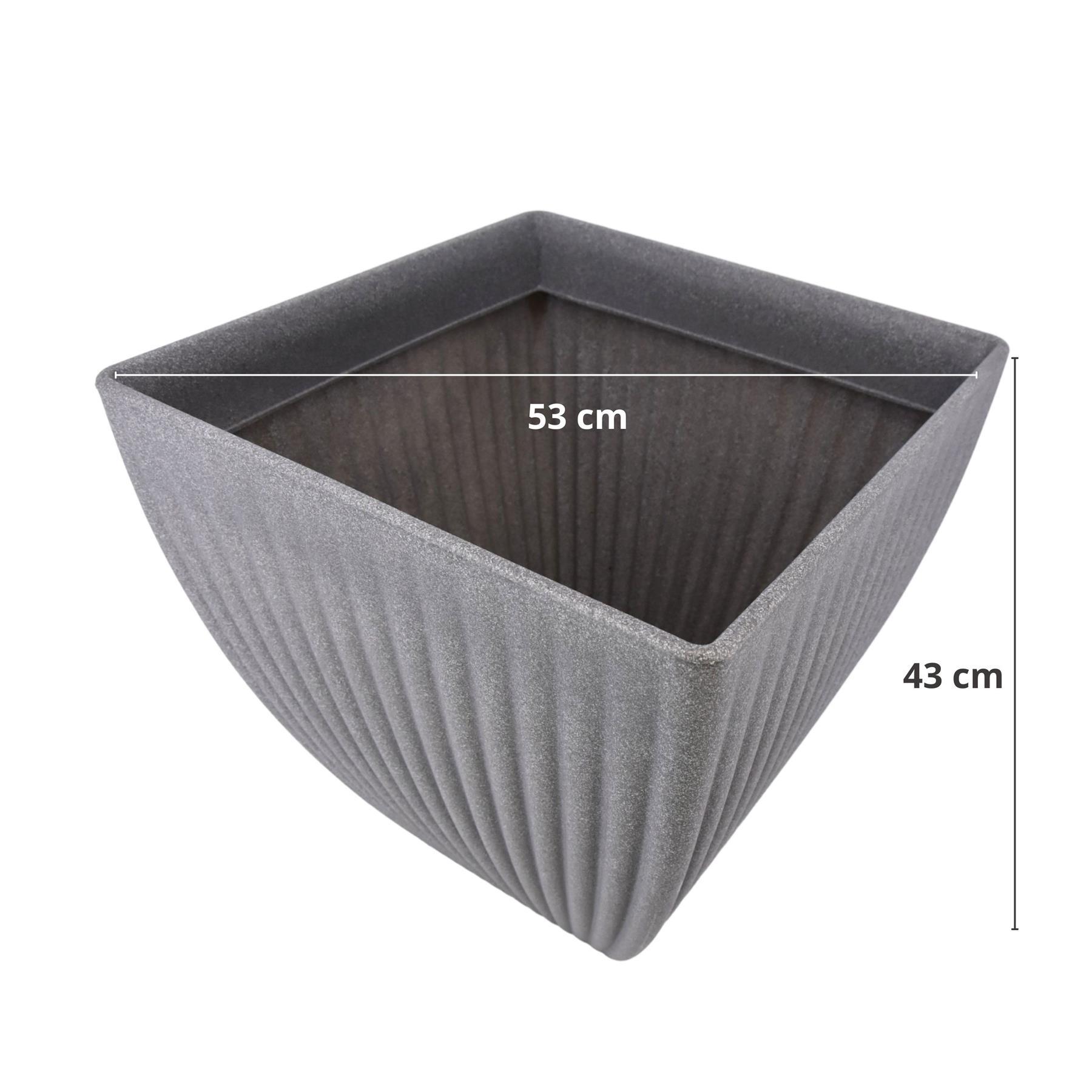Large Grey Planter GEEZY - The Magic Toy Shop