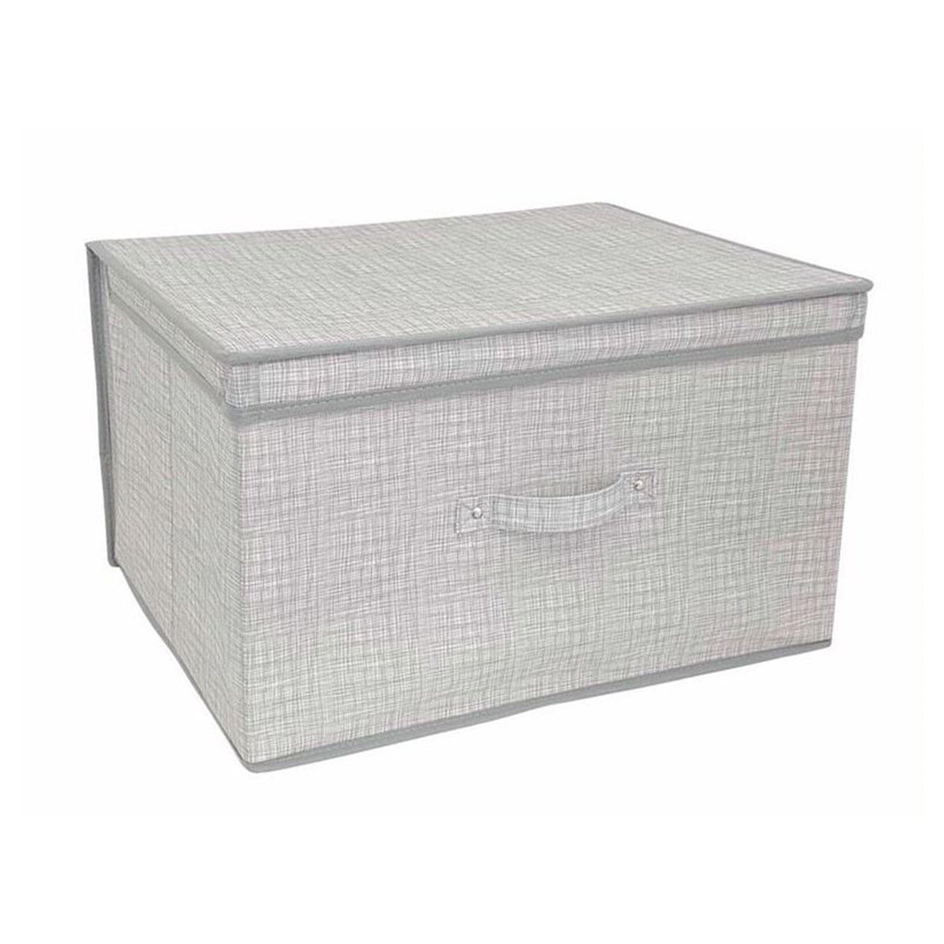Linen Grey Large Storage Box GEEZY - The Magic Toy Shop