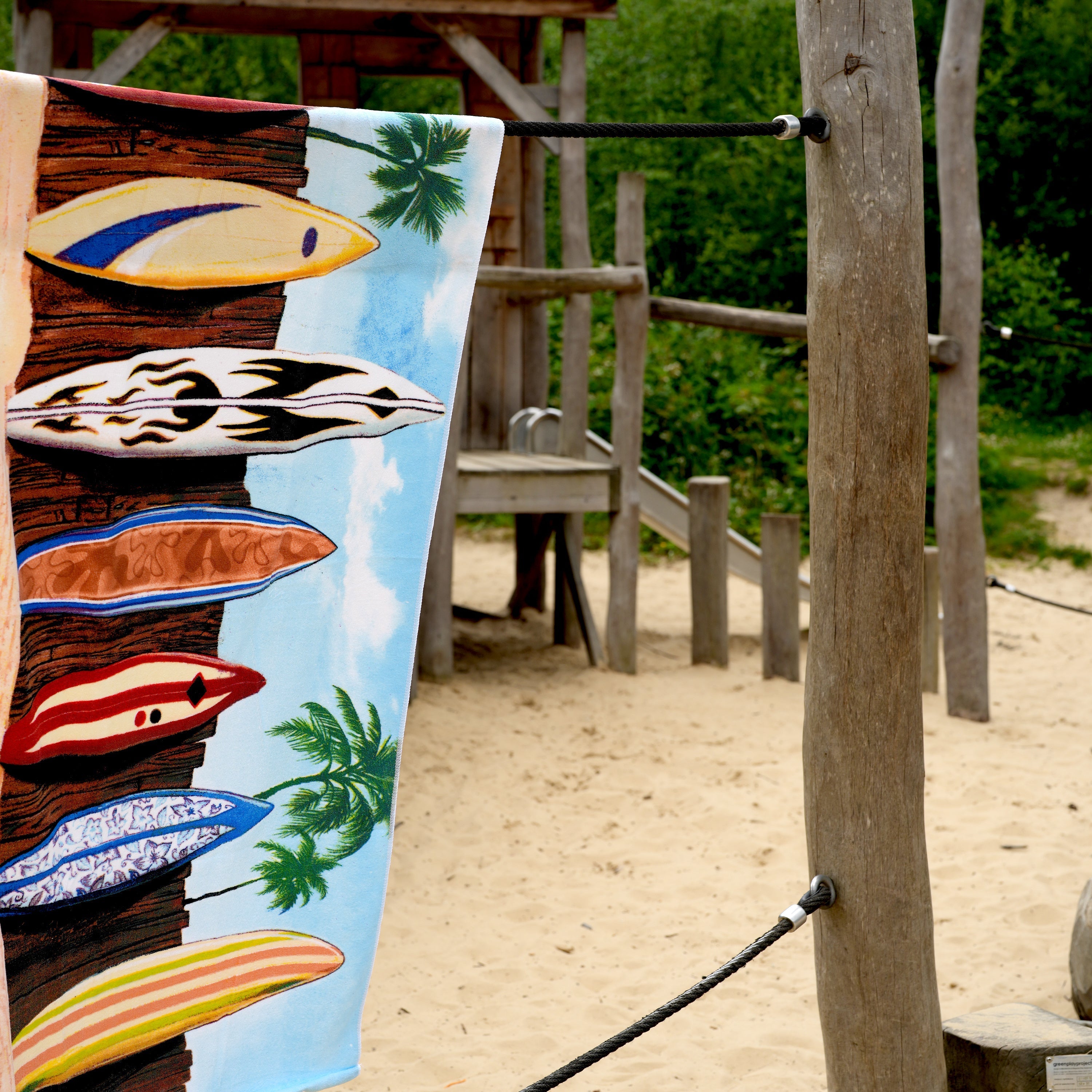Surfboards Design Large Towel GEEZY - The Magic Toy Shop