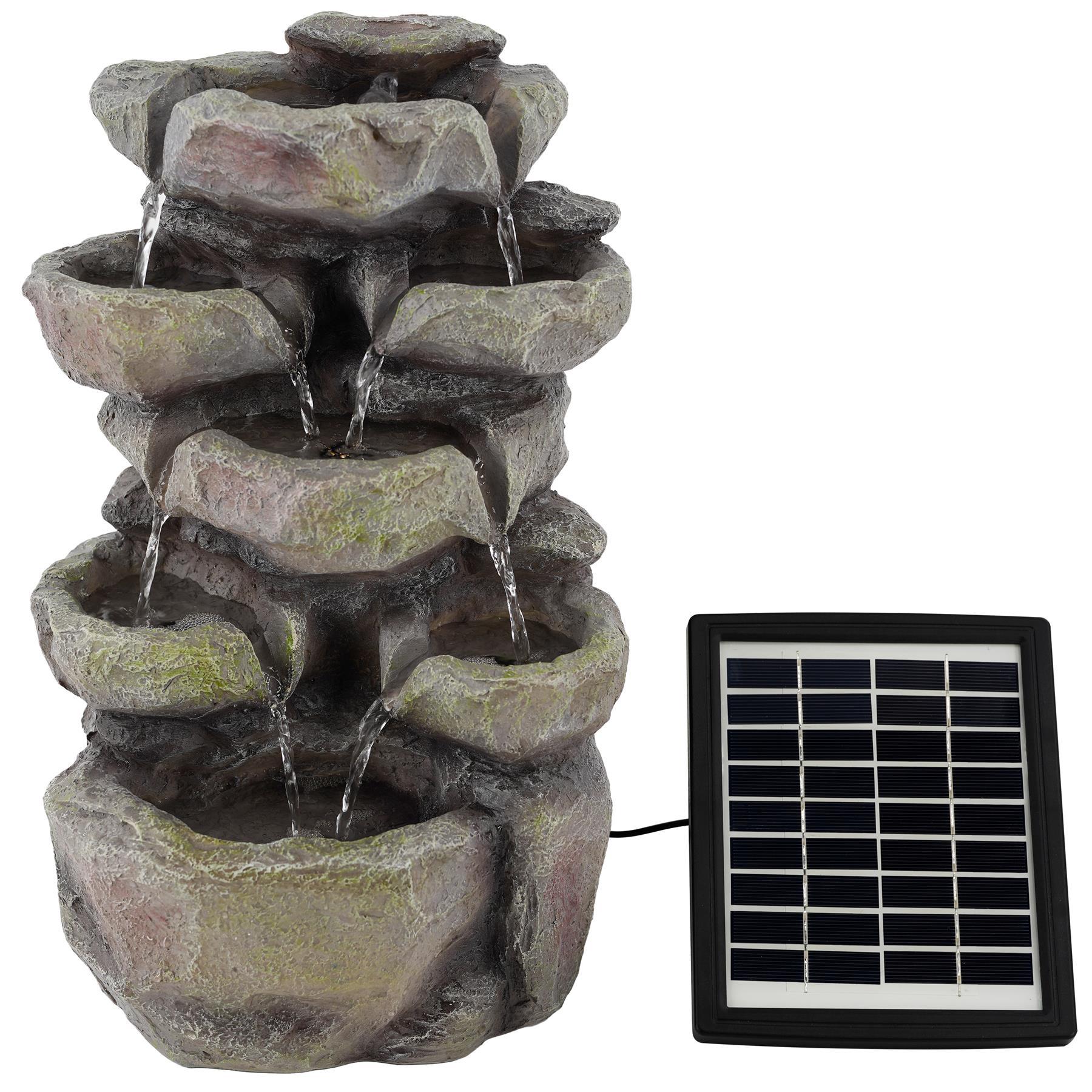 Solar Rock Fountain GEEZY - The Magic Toy Shop
