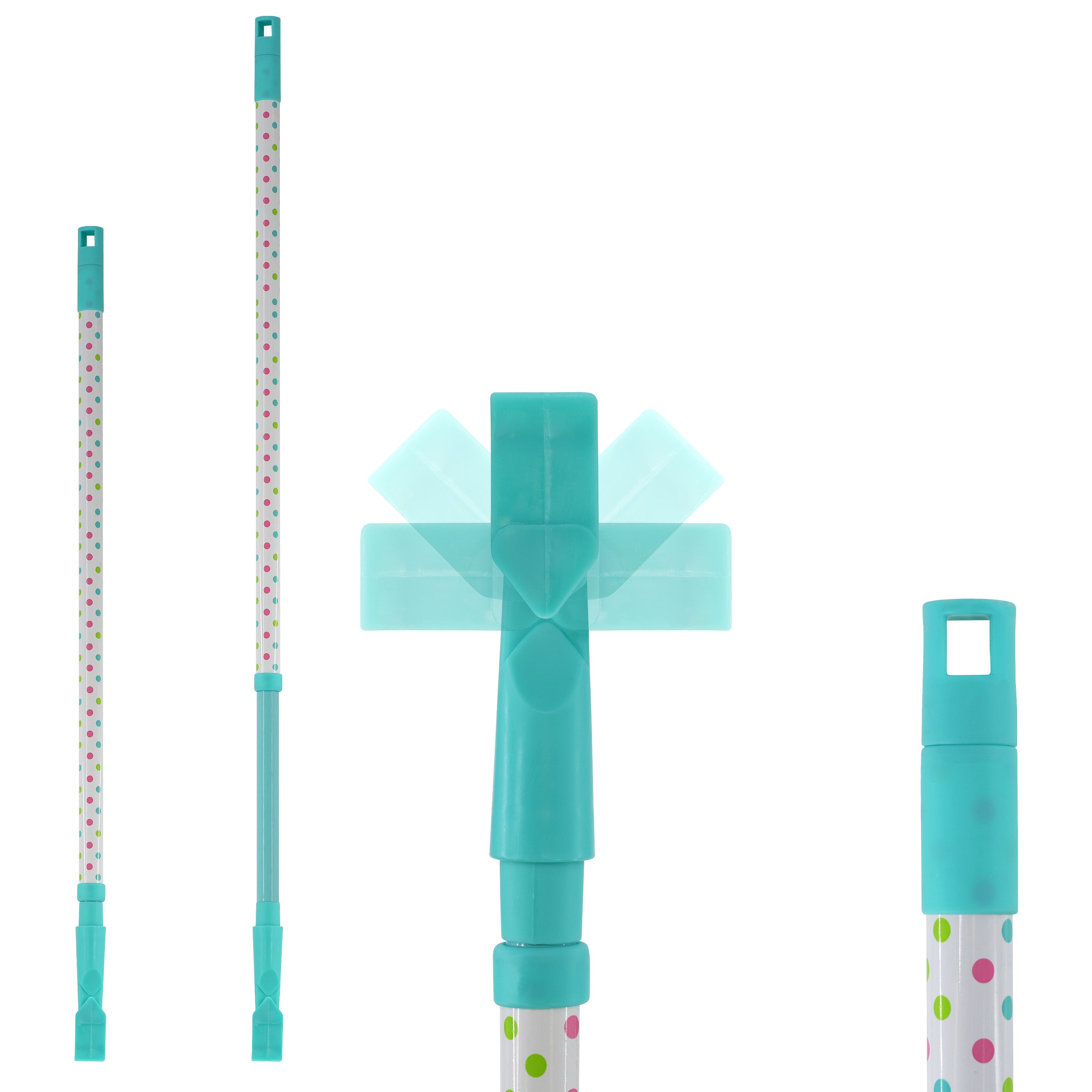 Double-Sided Microfibre Mop + 1 FREE Mop Pad Refill MTS - The Magic Toy Shop