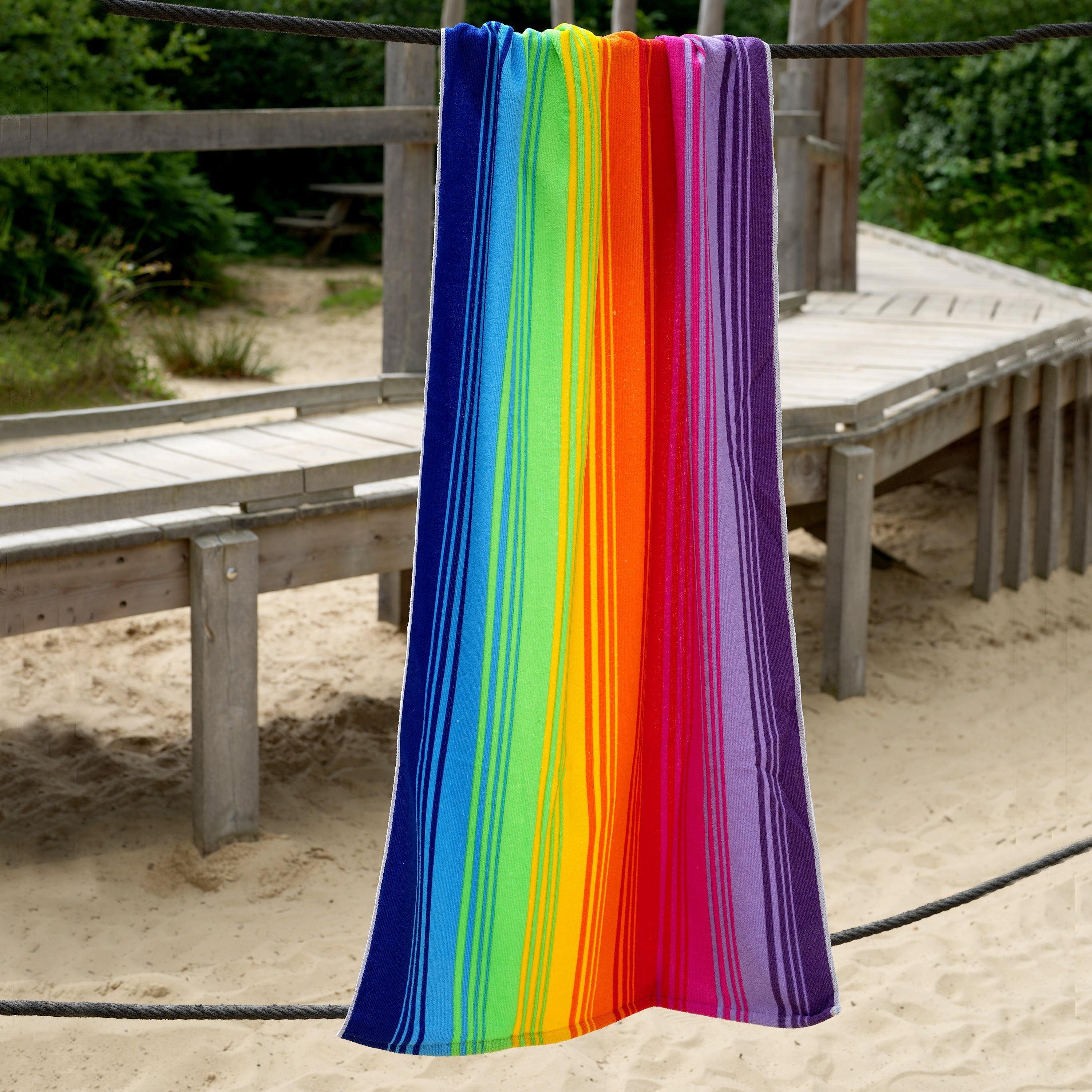 Rainbow Design Large Towel MTS - The Magic Toy Shop
