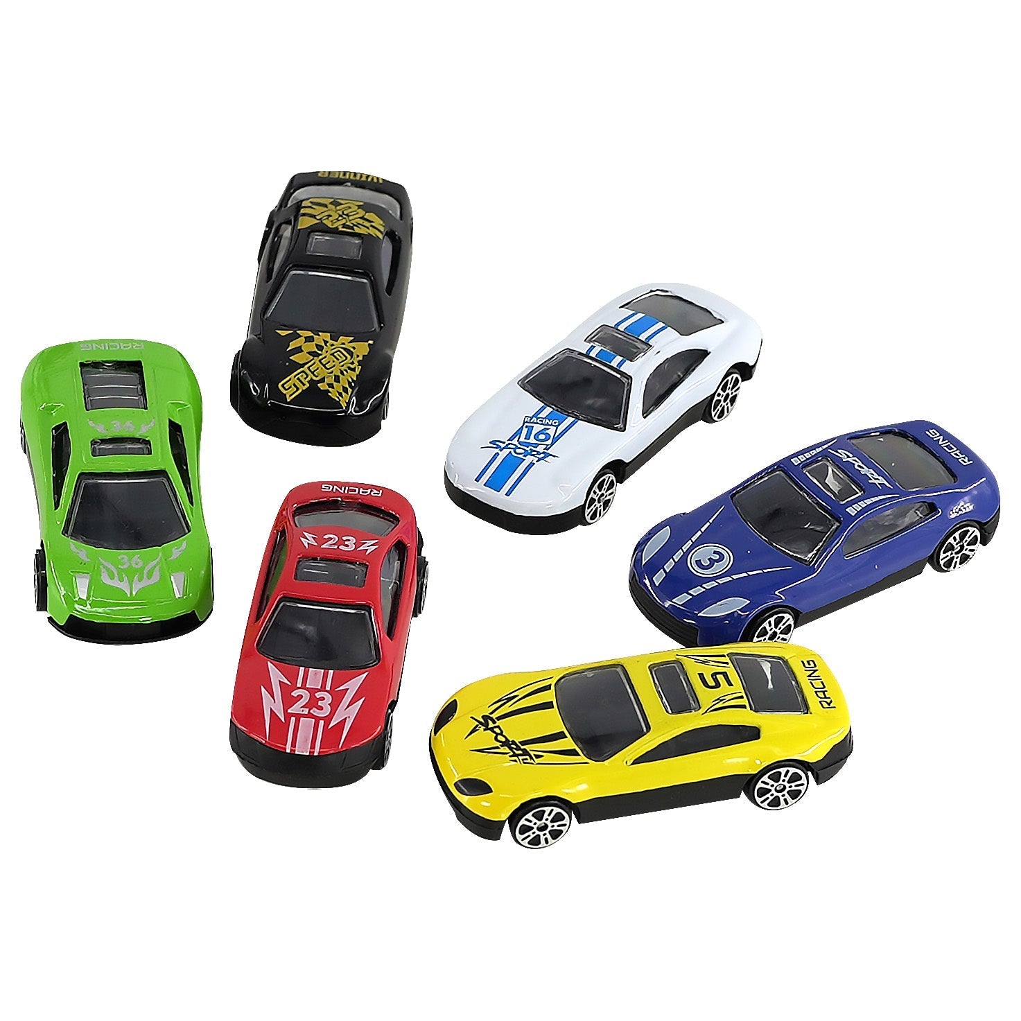 Kids Toy Truck Carrier 6 Mini Cars Set