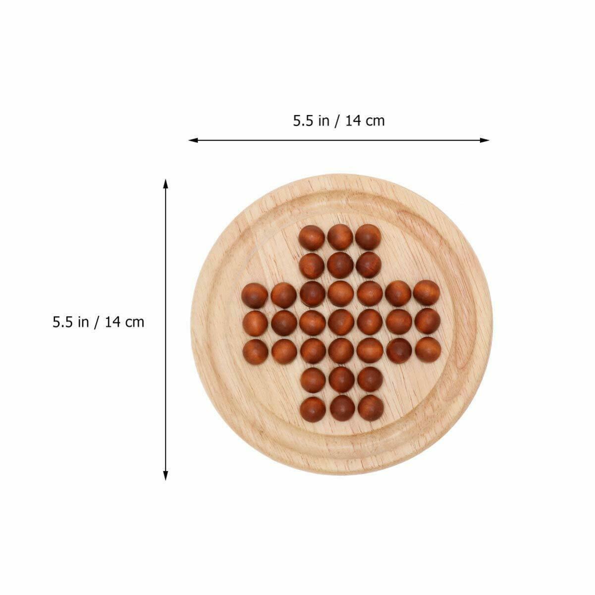 Peg with Wooden Marbles Board Game