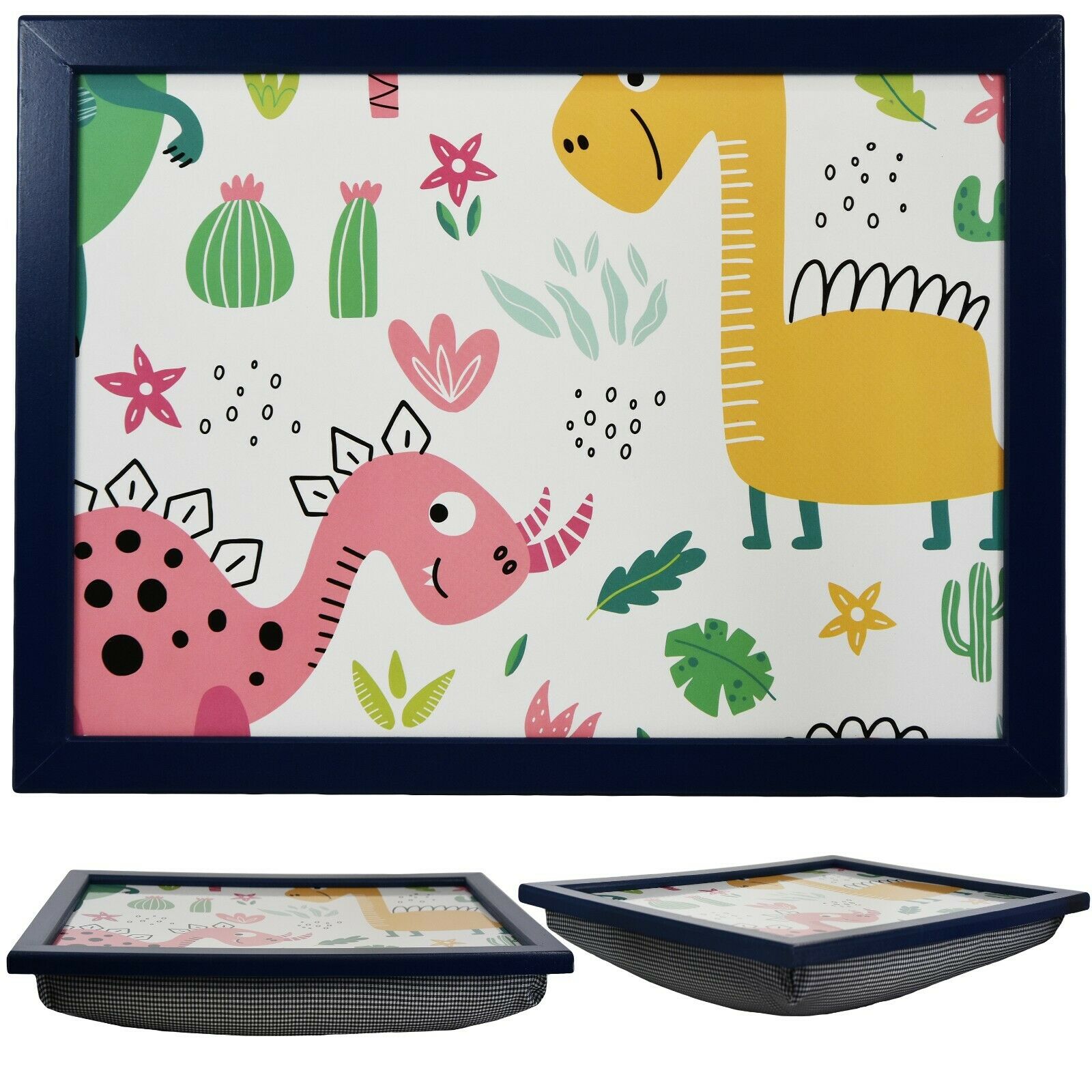 Dinosaurs Lap Tray With Bean Bag Cushion The Magic Toy Shop - The Magic Toy Shop