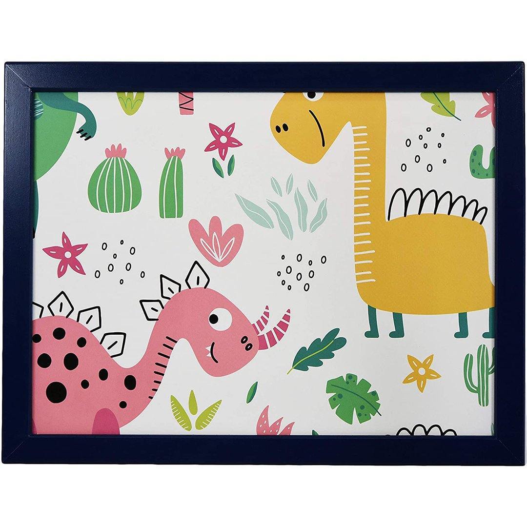 Dinosaurs Lap Tray With Bean Bag Cushion The Magic Toy Shop - The Magic Toy Shop