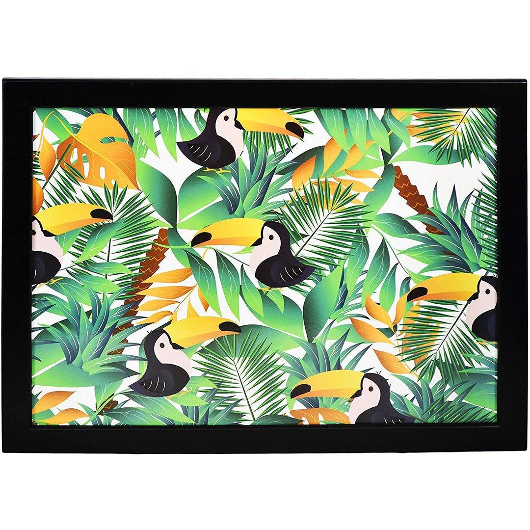 Tropical Lap Tray With Bean Bag Cushion The Magic Toy Shop - The Magic Toy Shop