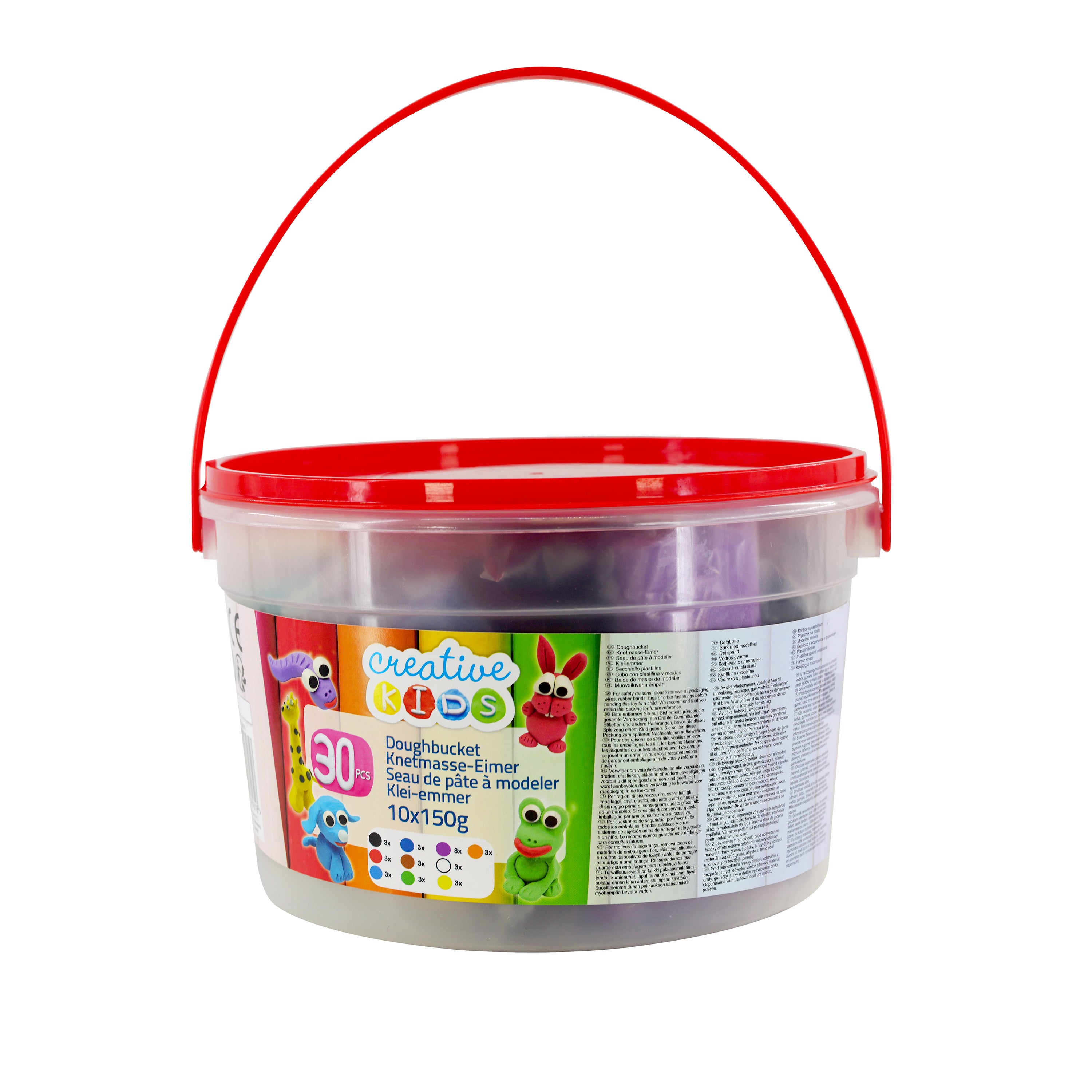 1.5 Kg Giant Play Dough Set in Bucket The Magic Toy Shop - The Magic Toy Shop