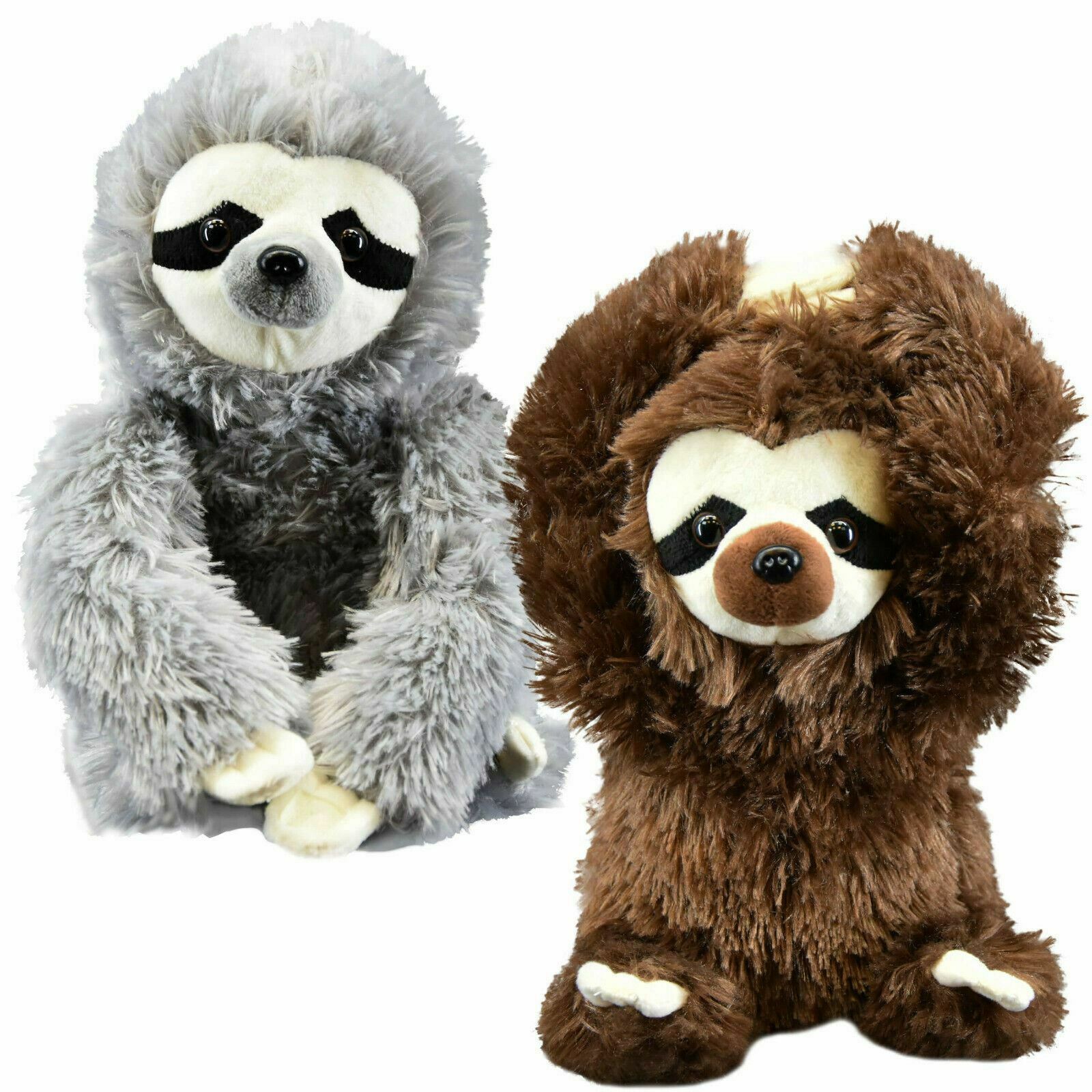 10" Plush Super Soft Hanging Sloth Cuddly Toy The Magic Toy Shop - The Magic Toy Shop