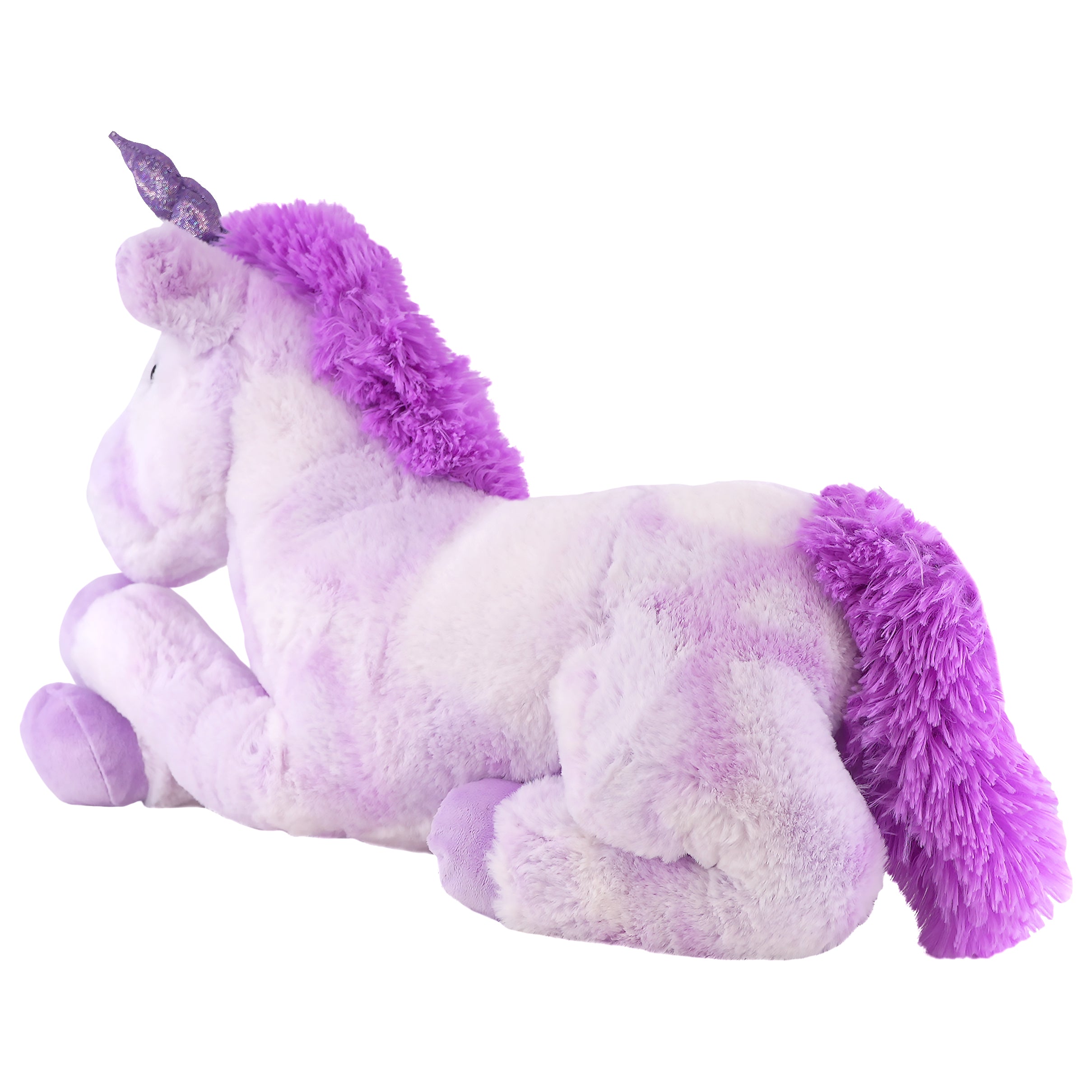 Giant purple unicorn stuffed 2024 animal