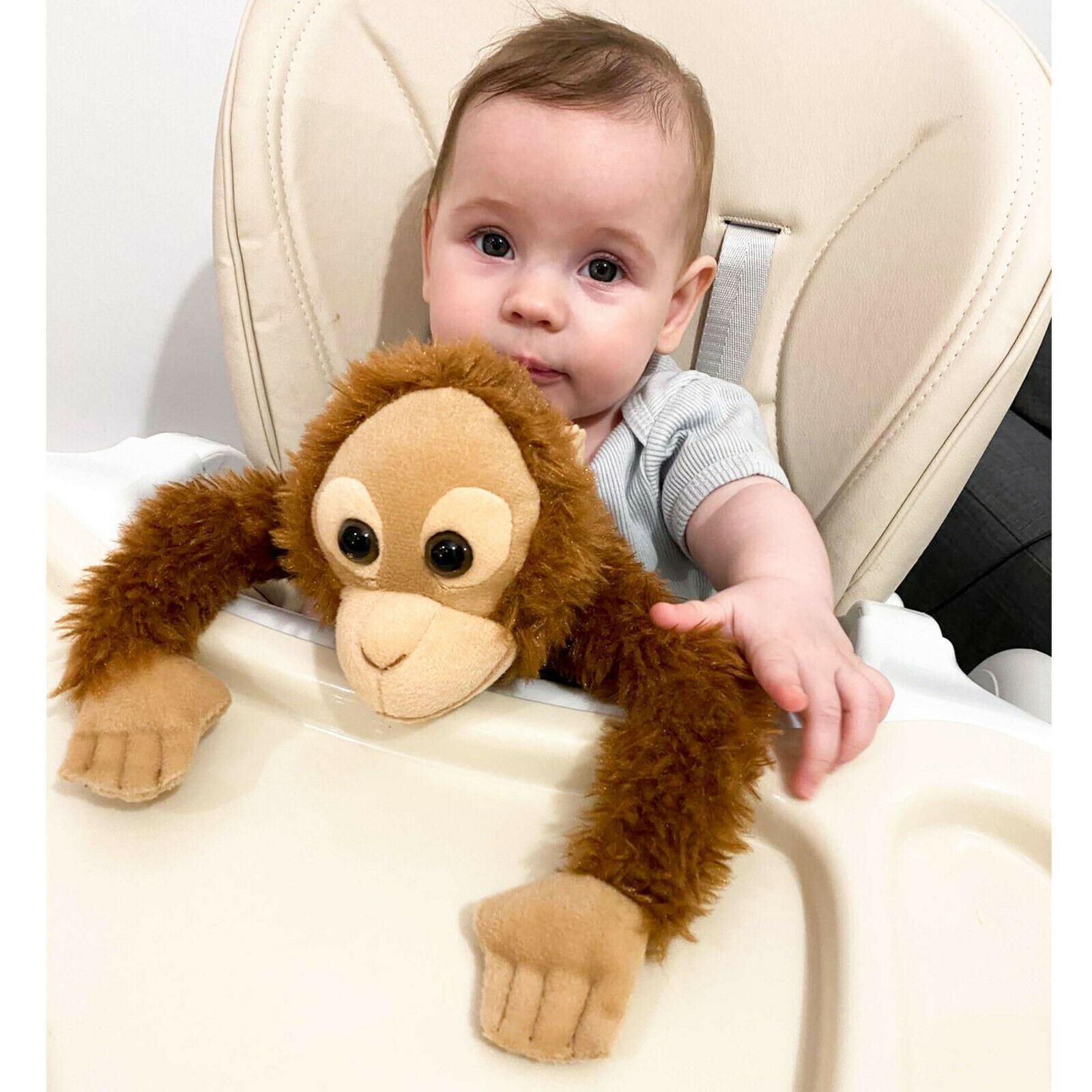 Small Brown Orangutan Monkey Cuddly Soft Toy The Magic Toy Shop - The Magic Toy Shop